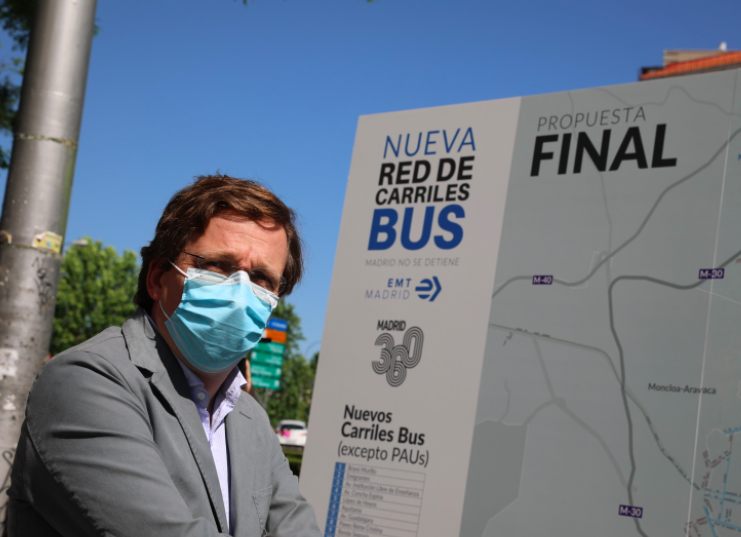 En este momento estás viendo Madrid contará con 45 kilómetros adicionales de carriles bus