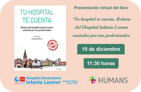 Lee más sobre el artículo El Hospital Infanta Leonor edita un libro solidario con relatos escritos e ilustrados por sus profesionales