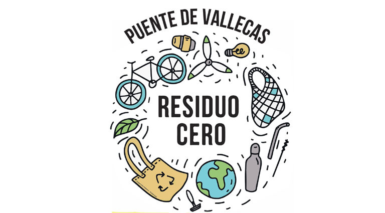 Puente de Vallecas arranca una campaña informativa para reducir los residuos de la actividad comercial