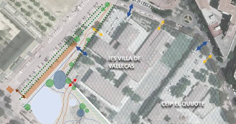 En este momento estás viendo El Ayuntamiento destina 1,75 millones para acondicionar el entorno del CEIP El Quijote