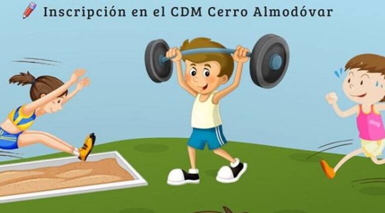 La escuela de halterofilia del CDM Cerro Almodóvar abre inscripciones