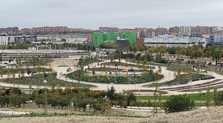 El parque de La Gavia tendrá una pérgola nebulizadora para mitigar las olas de calor