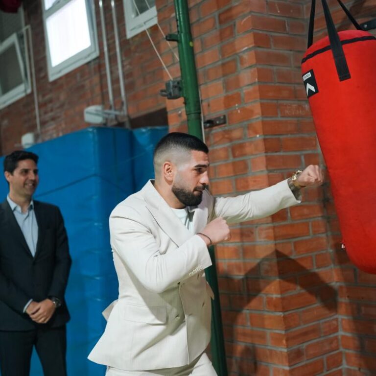 Ilia Topuria en Villa de Vallecas