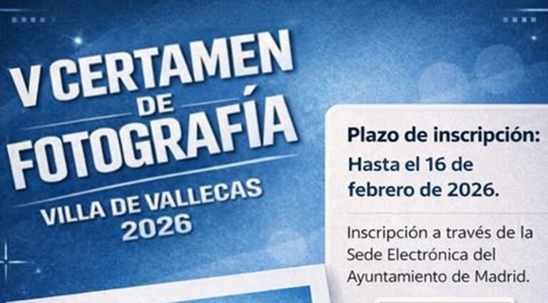 Abierto el V Certamen de Fotografía Villa de Vallecas 2026